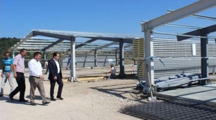 Eskipazar&rsquo;da Devam Eden Tarımsal Yatırımları İncelendi