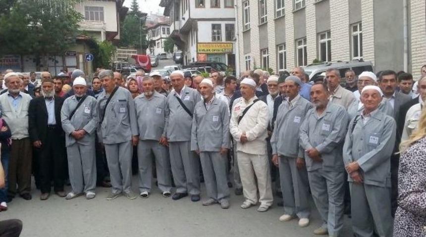 Tosya&rsquo;dan Hac Kafilesi Kutsal Topraklara Uğurlandı