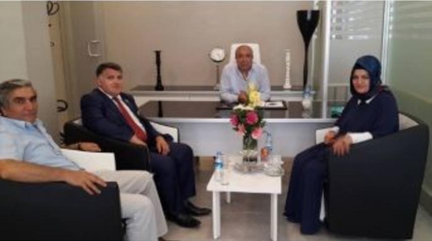 Hap Mal&uuml;l&uuml; Gaziler&rsquo;den Başkan Kılı&ccedil;&rsquo;a Ziyaret