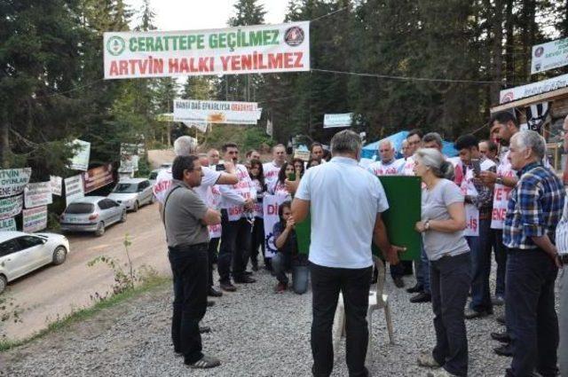 Cerattepe ’De Genel İş Sendikası Nöbeti Devraldı