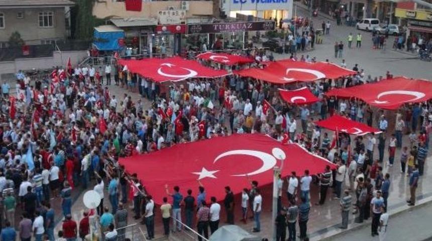 Kilis'te Ter&ouml;re Tepki Y&uuml;r&uuml;y&uuml;ş&uuml;