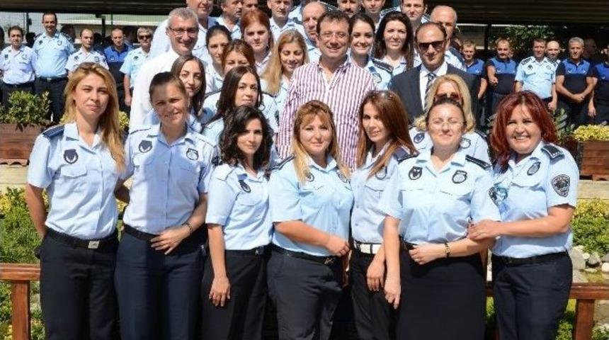 Başkan İmamoğlu, Huzur Ve G&uuml;venin Teminat&ccedil;ısı Zabıtaları Kutladı