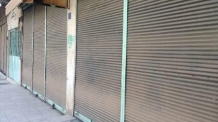 Doğubayazıt&rsquo;ta Esnaf Kepenk A&ccedil;madı