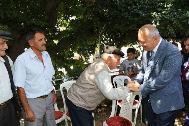 Mahmutlar’dan Başkan Ergün’e Teşekkür