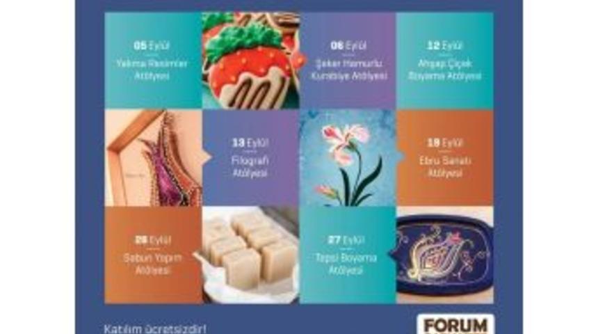 Forum Gaziantep&rsquo;te Kadınlar H&uuml;nerlerini Konuşturacak