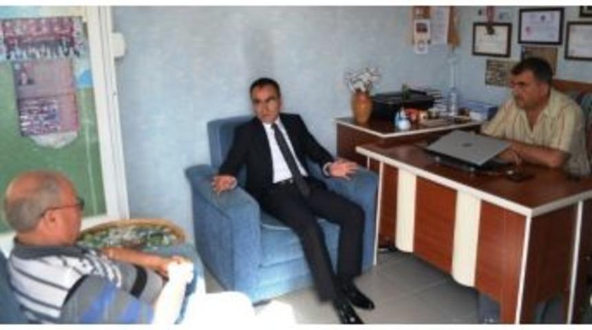 Kaymakam Yıldız&rsquo;dan Bozyazı İha B&uuml;rosuna Ziyaret