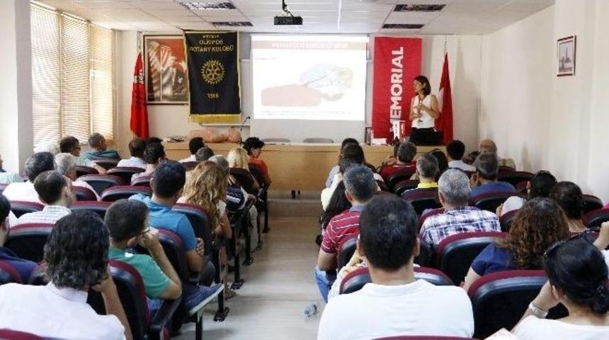 &Ouml;ğretmenler İlk Yardım Eğitimi Aldı