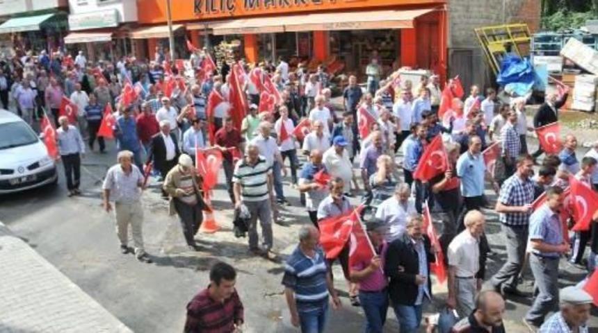 İkizdere&rsquo;De Ter&ouml;re Tepki Y&uuml;r&uuml;y&uuml;ş&uuml;
