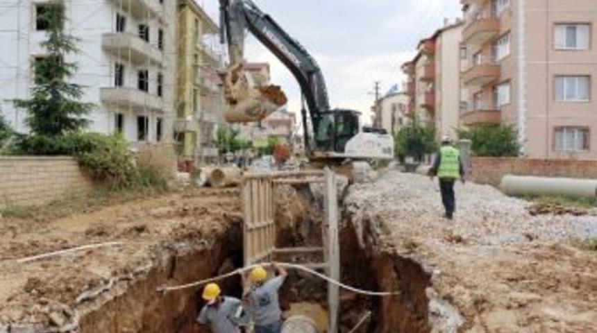 G&uuml;neysınır Kanalizasyona Kavuşuyor