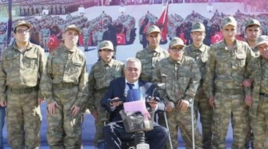 Engelliler De Vatan Hizmetine Hazır