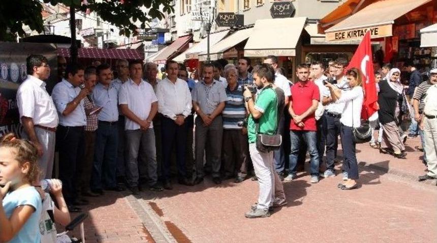 Memur-sen Bartın Temsilciliği&rsquo;nden Ter&ouml;re Tepki Eylemi