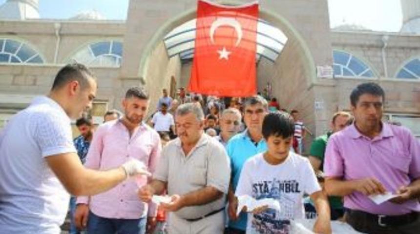 G&ouml;lbaşı&rsquo;nda Şehitler İ&ccedil;in Mevlit Okutuldu