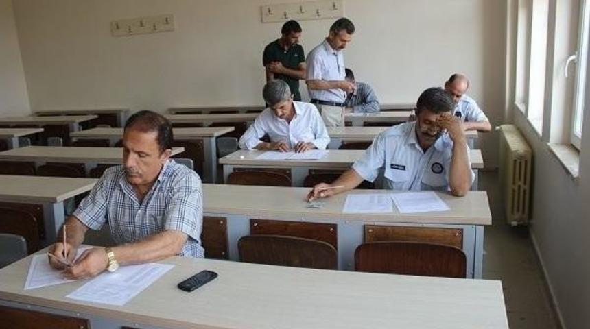 Muş&rsquo;ta Zabıta Personeline Hizmet İ&ccedil;i Eğitim Sınavı Yapıldı