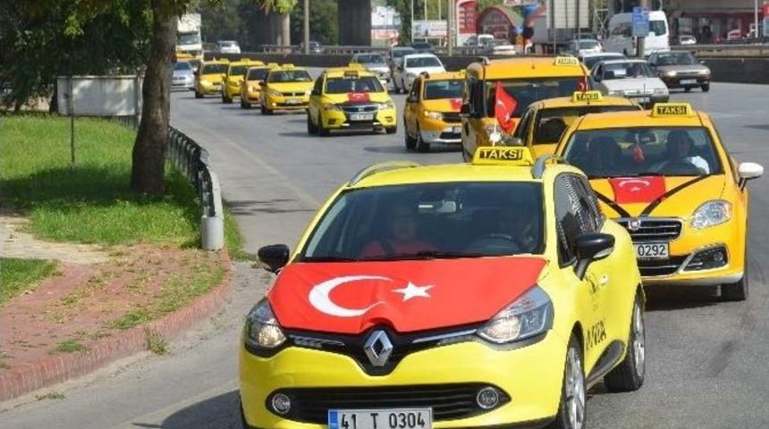 Taksiciler Ter&ouml;r&uuml; Lanetledi