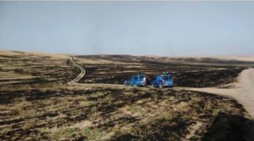 Kulu&rsquo;da Anız Yangını