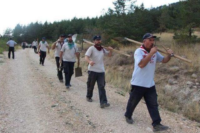 Bolu'da Orman Yangını