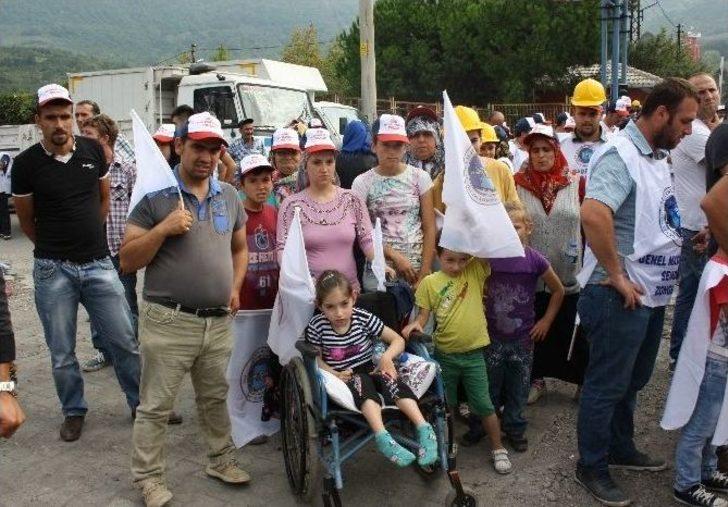 Maden İşçilerinden "çift Asgari Ücret" Yürüyüşü G4