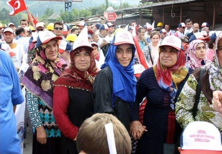 Maden İşçilerinden "çift Asgari Ücret" Yürüyüşü G5