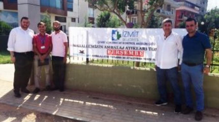 İzmit&rsquo;te Ambalaj Atık Toplamada Yeni Y&ouml;ntem