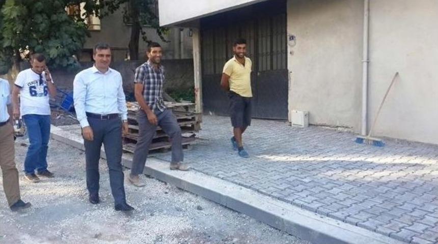 Başkan Yemenici Yapı &Ccedil;alışmalarını Yerinde İnceledi