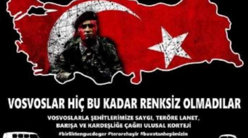 Ter&ouml;re Karşı Vosvos Konvoyu