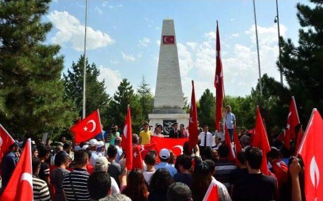 Şehit Ailelerinden  ter&ouml;re Lanet, Birliğe Davet  Mitingi (2) 2