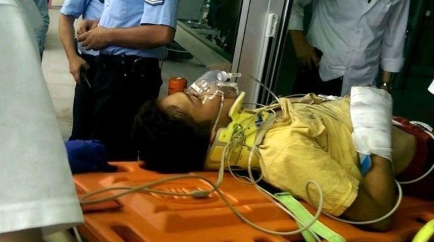 1. Kattan D&uuml;şen &Ccedil;ocuk Yaralandı