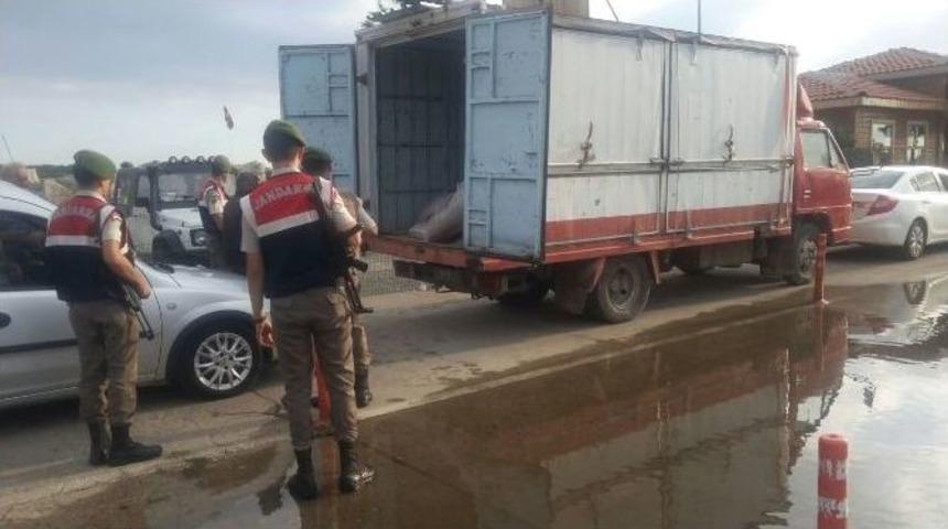 G&ouml;k&ccedil;eada Feribotunda Ş&uuml;pheli Ara&ccedil; Alarmı