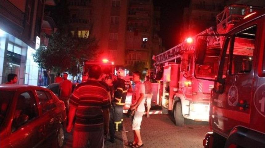 Aspirat&ouml;r Alev Aldı Mahalle Ayağa Kalktı