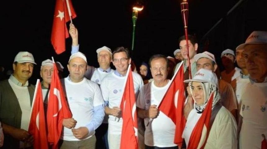 Haymana’da Meşaleli Yürüyüş