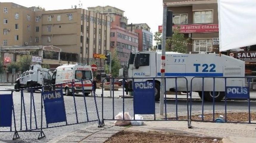 Sokağa &Ccedil;ıkma Yasağının Olduğu Sur İl&ccedil;esinde G&uuml;venlik &Ouml;nlemleri Artırıldı