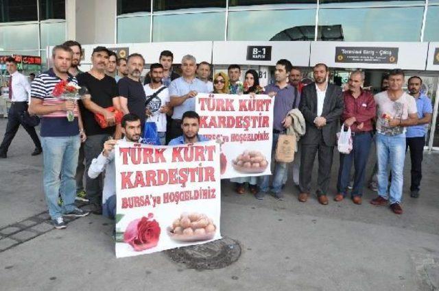 Doğu Ve Güneydoğu’Dan Gelen Otobüslere 'tatlı' Karşılama