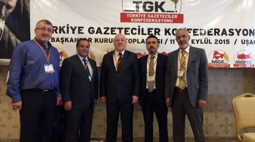 Gbc, T&uuml;rkiye Gazeteciler Konfederasyonuna &Uuml;ye Oldu