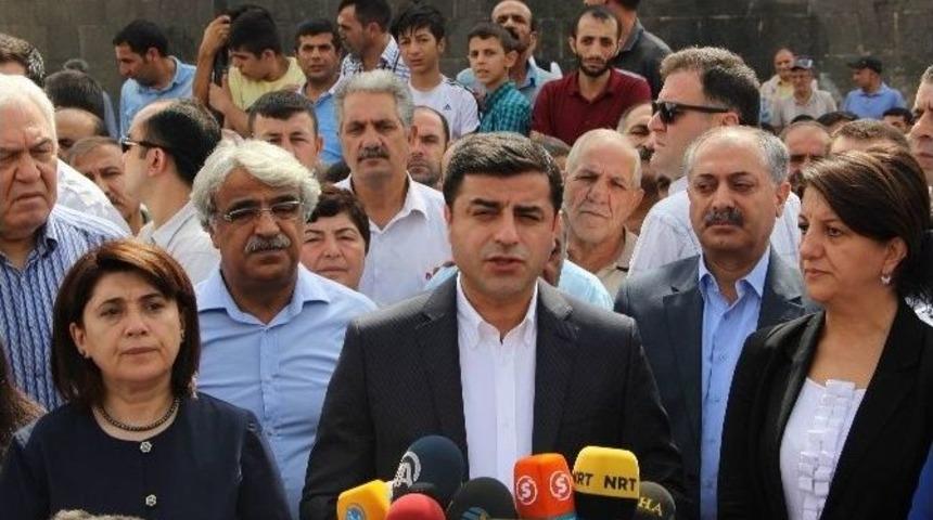 Hdp Eş Genel Başkanı Demirtaş: &ldquo;sorunları Diyalogla &Ccedil;&ouml;zmeye Hazırız&rdquo;