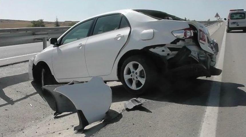 Kulu&rsquo;da Trafik Kazası: 1 Yaralı