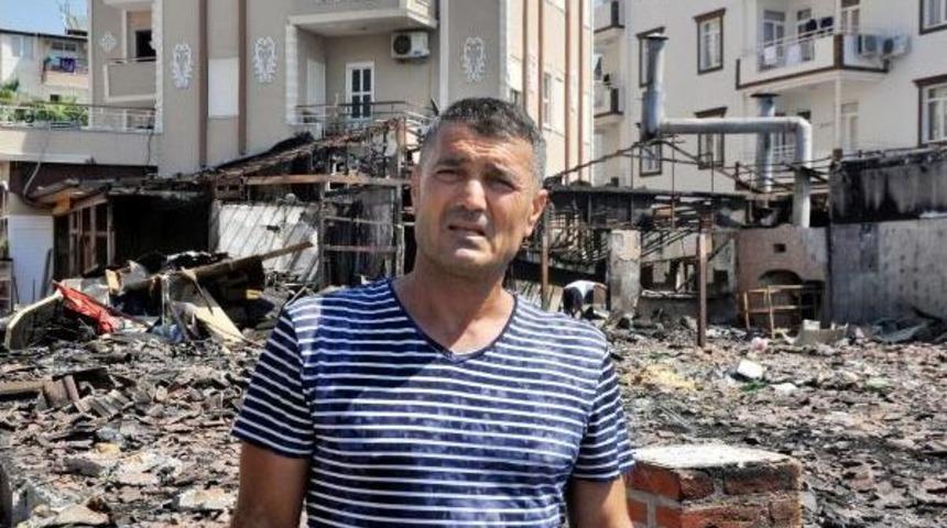 İşyeri Yanan Işletme Sahibi: T&uuml;rk- K&uuml;rt Kardeşliğini Bozamayacaklar