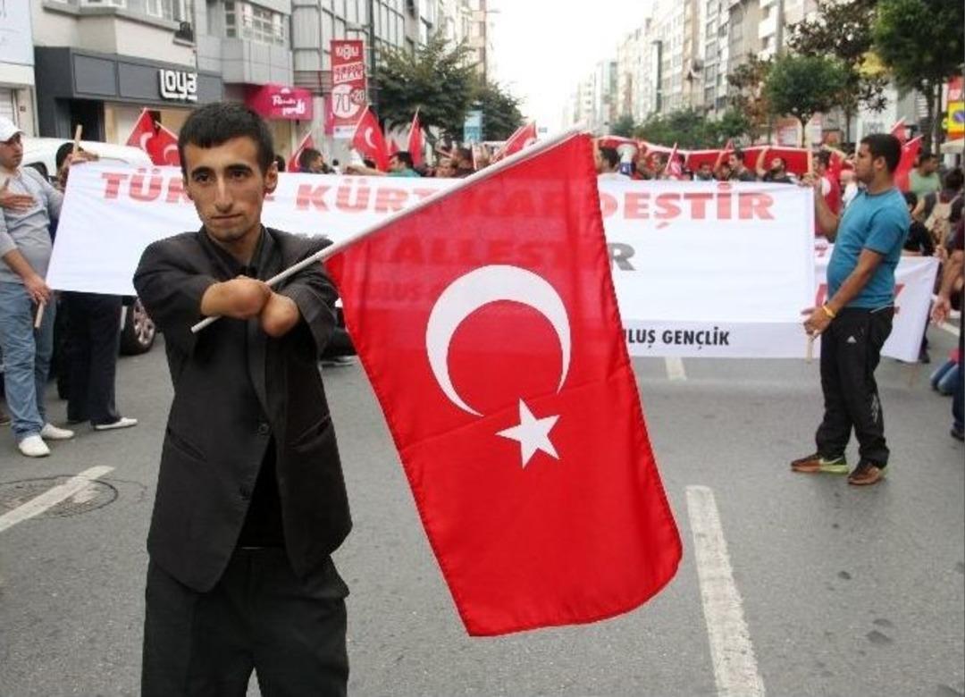 Kurtuluş&rsquo;ta Ter&ouml;r Protestosu