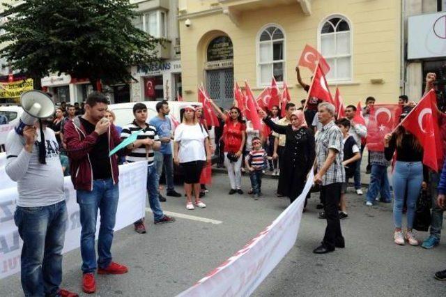 Şişli'de Teröre Tepki Yürüyüşü