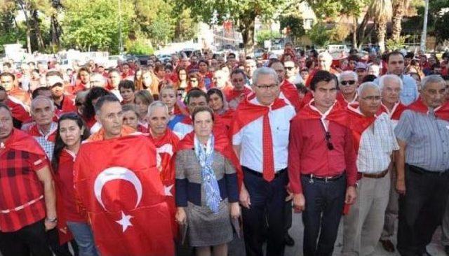 Buldan'da Teröre Sessiz Protesto