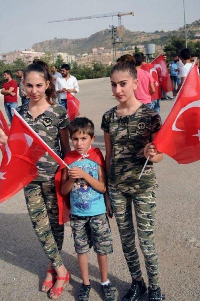 Mardin'de Teröre Tepki Yürüyüşü