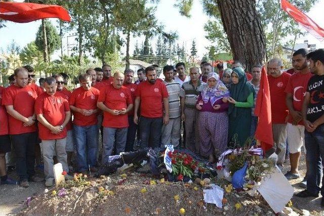 Taraftarlardan Şehit Ailesine Örnek Ziyaret