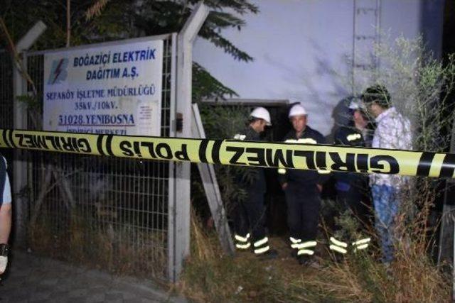 Elektrik Trafosu Bomba Gibi Patladı