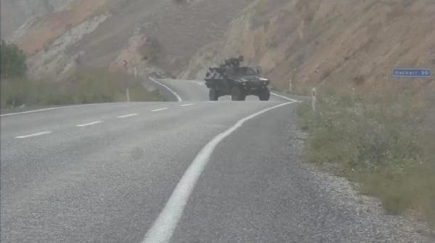 Hakkari- Van Karayolu'ndaki Patlayıcı Imha Edildi