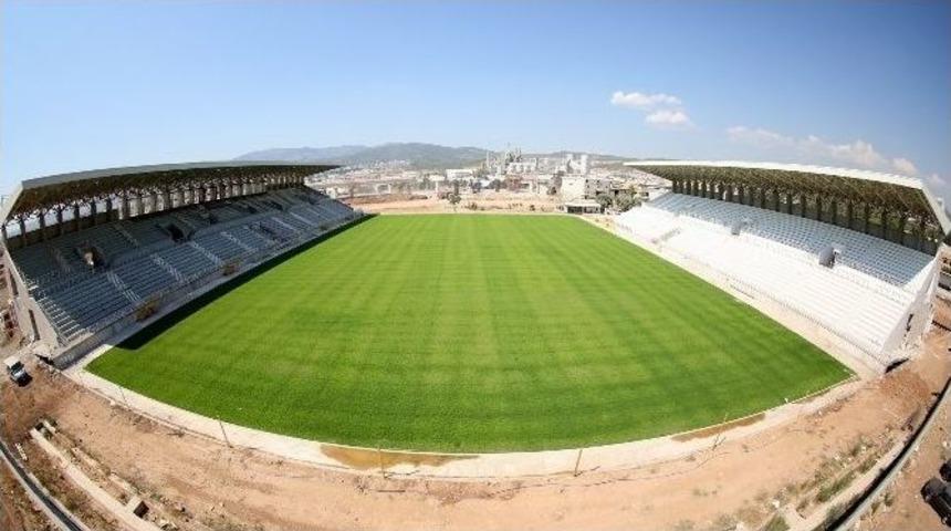 Doğanlar Şehir Stadı Hızla İlerliyor
