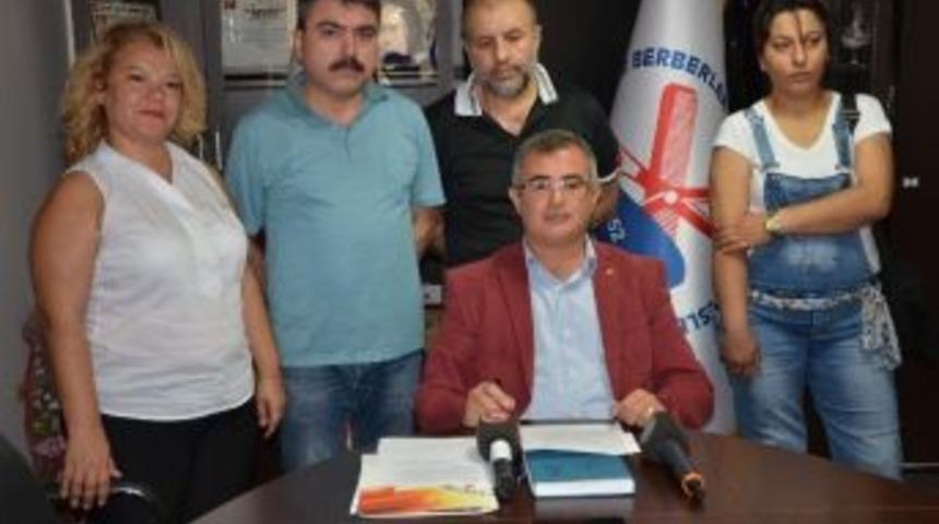 Berberler Ve Kuaf&ouml;rler Odası Ter&ouml;re Karşı Birlik Mesajı Verdi