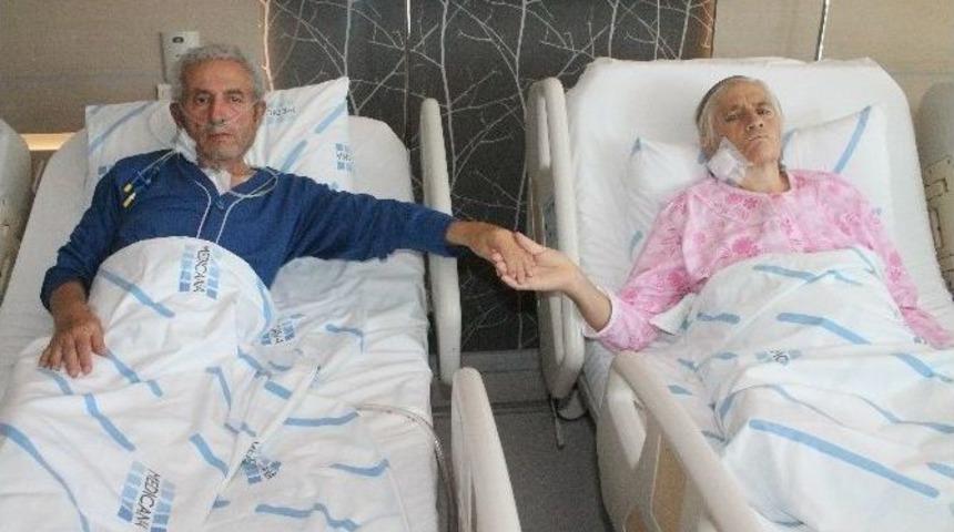 46 Yıllık Evli &Ccedil;ift Peş Peşe Bypass Oldu