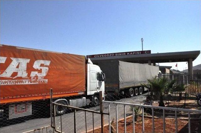 Cilveg&ouml;z&uuml; Sınır Kapısı Giriş &Ccedil;ıkışlara A&ccedil;ıldı 1