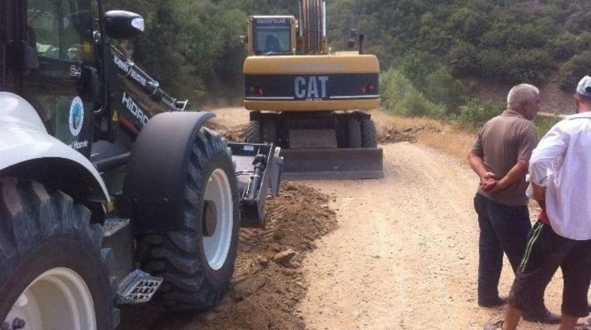 Alaşehir Belediyesi&rsquo;nden Altyapı &Ccedil;alışmaları