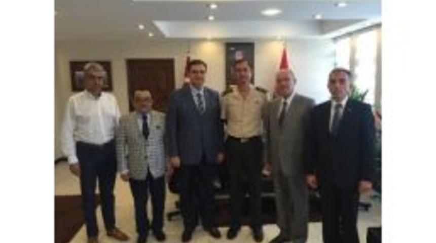 Huzur Sevenler Ve Destekleyenler Derneği’nden Albay Ağaoğlu’na Hoş Geldin Ziyareti