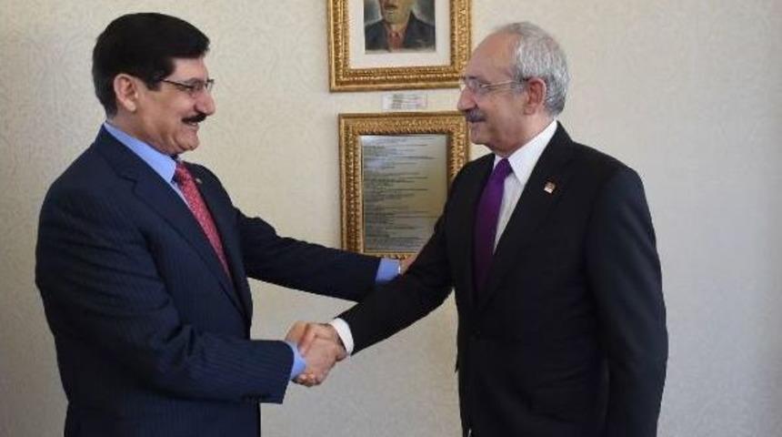 Kılı&ccedil;daroğlu, Kuzey Irak'tan Gelen Kdp Heyeti Ile G&ouml;r&uuml;şt&uuml;